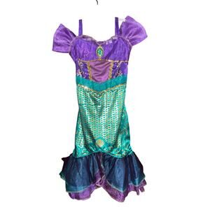 Disney Princess Majestic Ariel Dress the Little mermaid girls size 4-6X costume